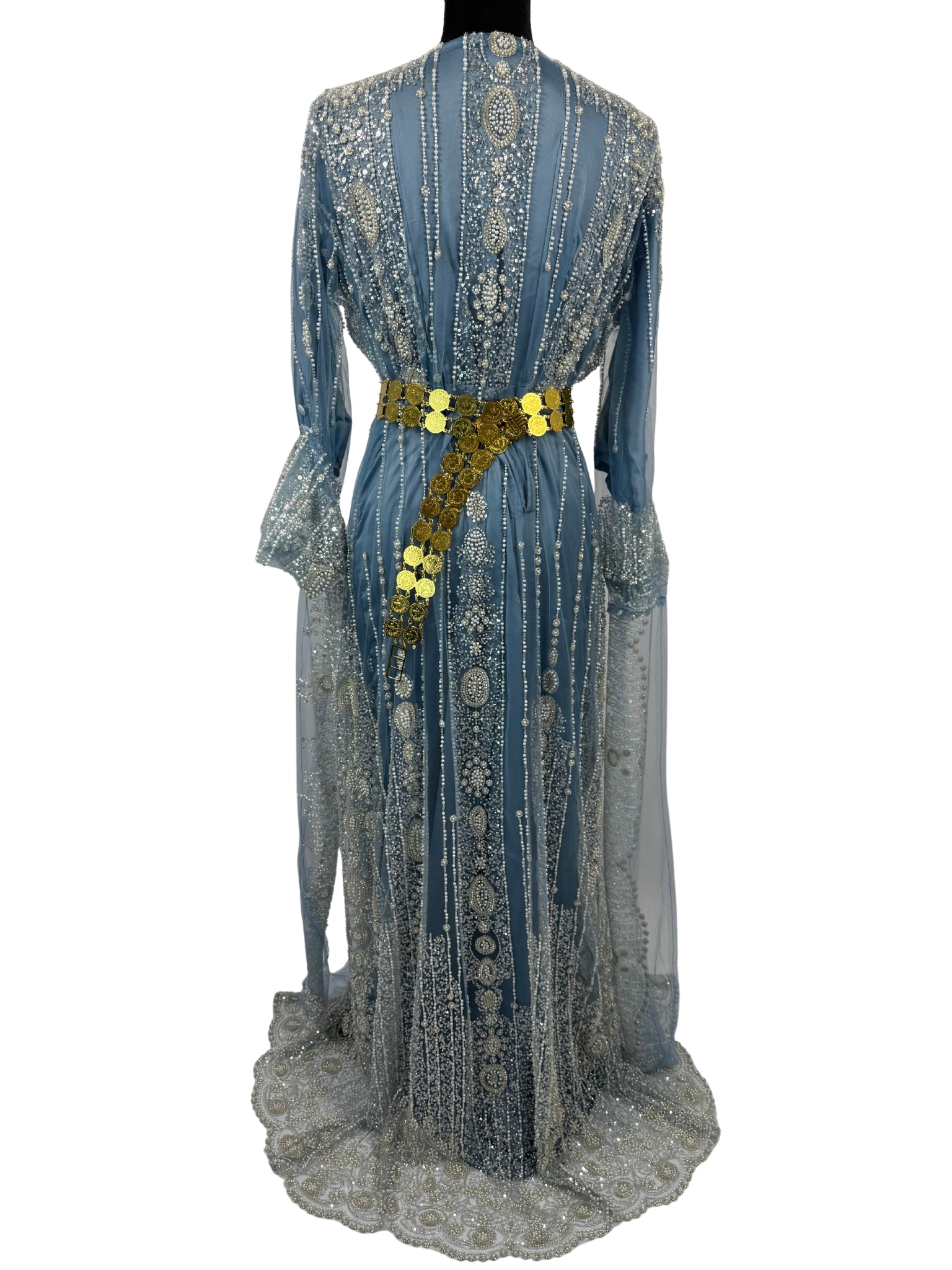 Jilenpiroz Ava one-size jurk met verstelbaar koord – achterkant