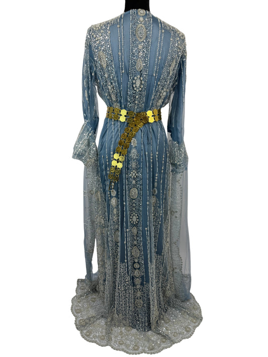 Jilenpiroz Ava one-size jurk met verstelbaar koord – achterkant