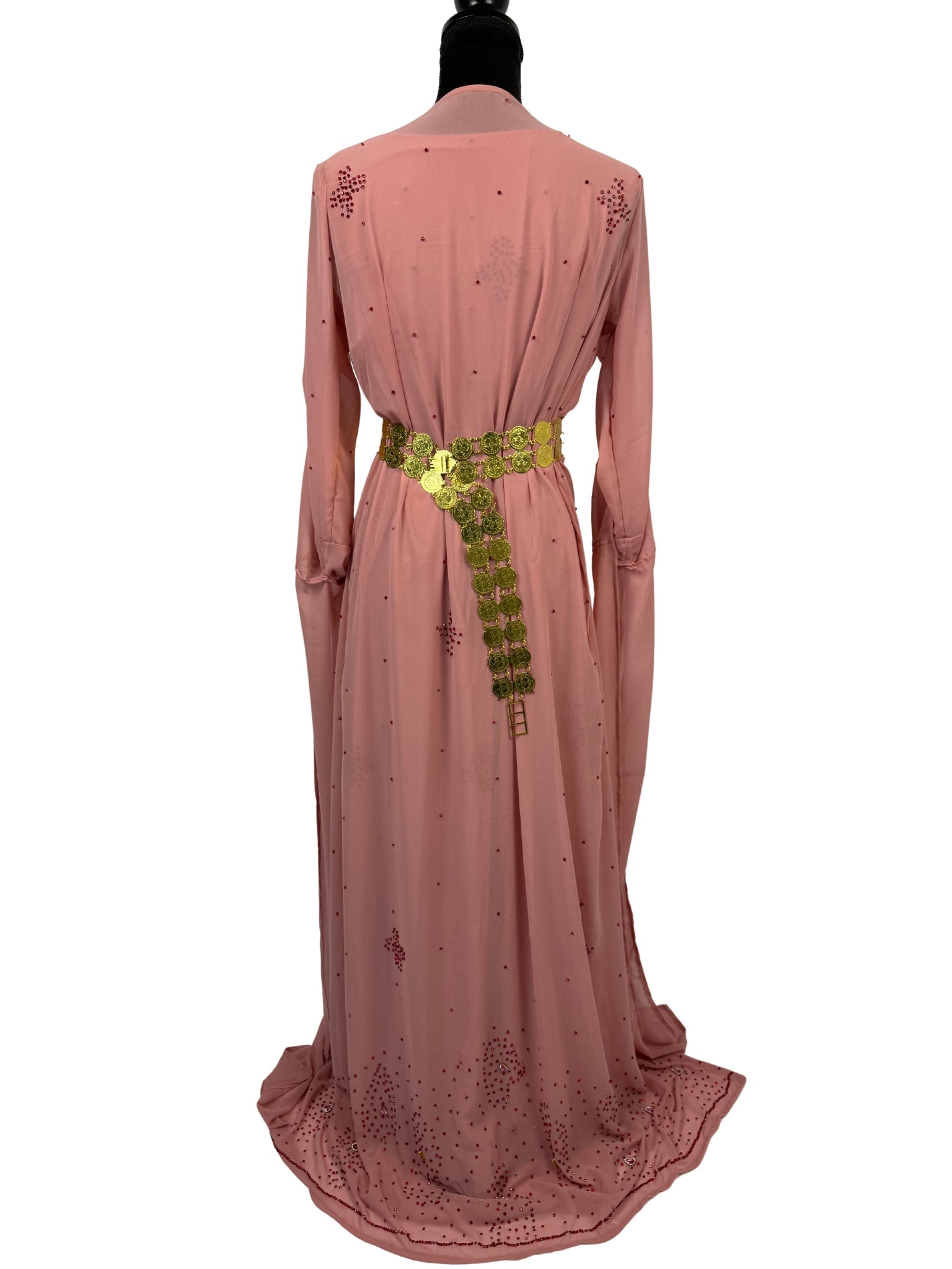 Jilenpiroz Lale one-size jurk met verstelbaar koord – achterkant