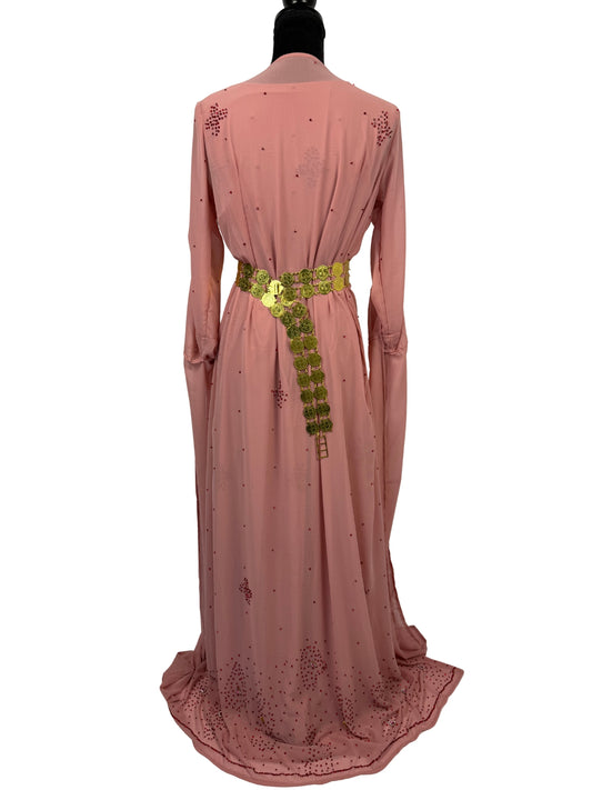 Jilenpiroz Lale one-size jurk met verstelbaar koord – achterkant