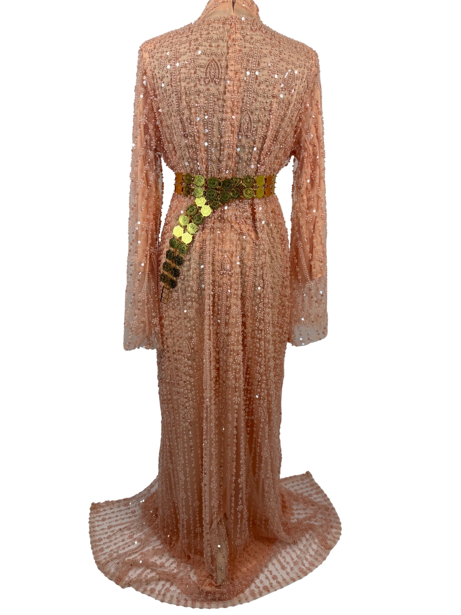 Jilenpiroz Naz zalmroze – achterkant met elegante lange pasvorm